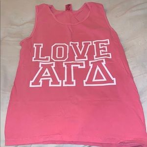 AGD sorority tank top